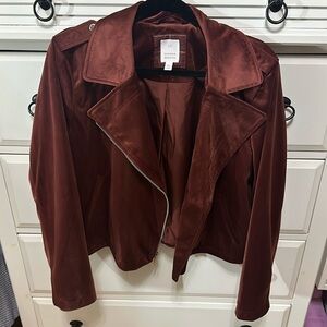 Lauren Conrad faux suede jacket